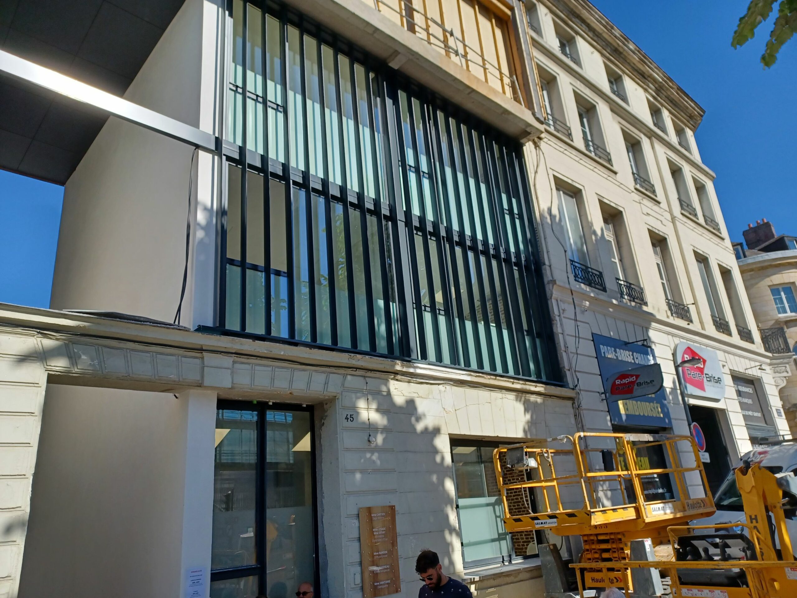 brise soleil noir