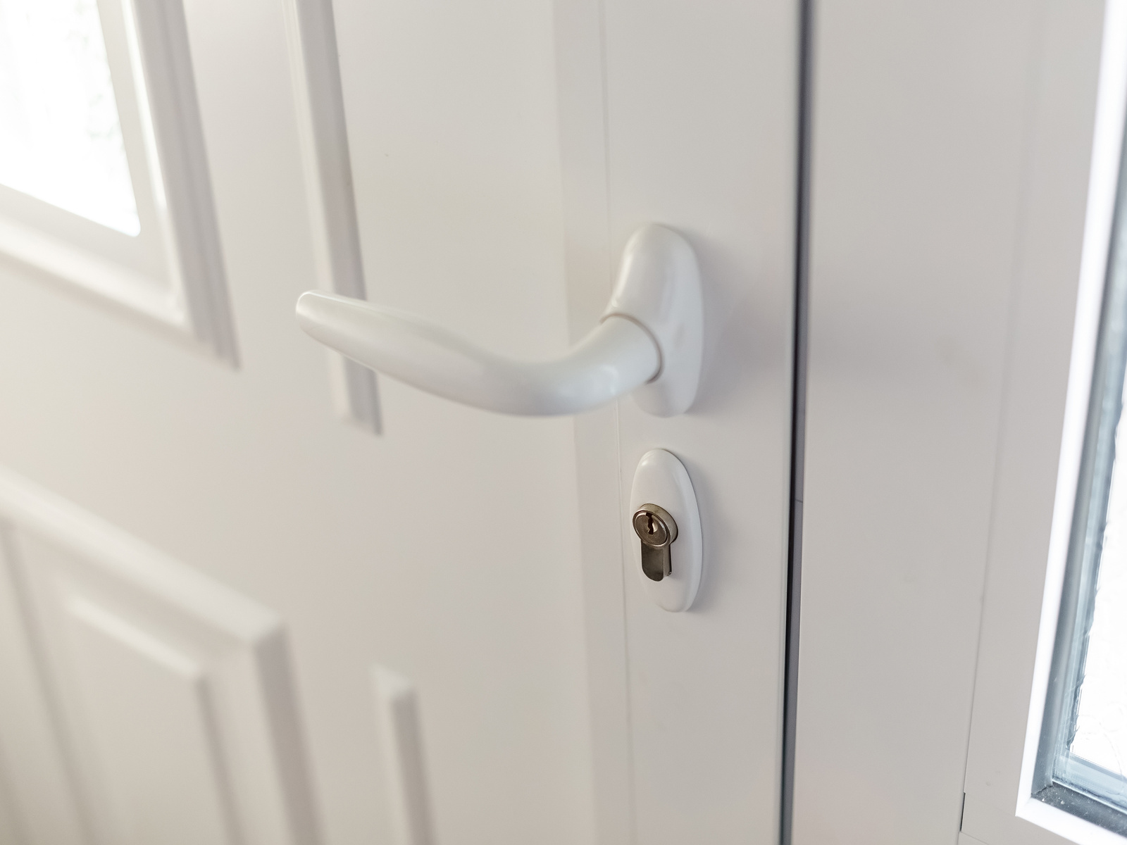 photo d'illustration d'une porte en pvc
